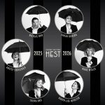 På billedet (fra v med uret): Anette Støvelbæk, Nicolas Bro, Sarah Boberg, Rikke Wölck, Karen-Lise Mynster, Laura Bro. Fotograf: Robin Skjoldborg